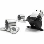 Engine Mounts Replacement (3-Bolt Left) - 75A - Circuit (Black) Innovative Mounts Honda
