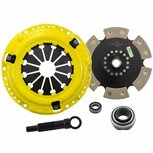 Sport Rennsport Kupplungssatz 6-Pad starr ACT Honda Civic CRX