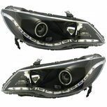 Scheinwerfer schwarz TYC Honda