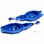 Triangles de suspension inf&eacute;rieurs arri&egrave;re Bleu - Coussinets Hardrace Honda