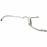 Syst&egrave;me d'&eacute;chappement Catback en acier inoxydable R60 (marque E) SRS Honda Civic