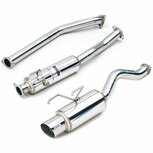 Syst&egrave;me d'&eacute;chappement Catback en acier inoxydable GT300 Invidia Honda