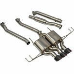 Catback exhaust system R60 carbon tips SRS Honda Civic Type R