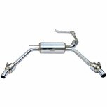 Syst&egrave;me d'&eacute;chappement Catback en acier inoxydable Q300tl-V2 Invidia Honda