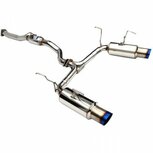 Catback-Auspuffanlage GT300 mit doppelten Ti-Endrohren Invidia Honda