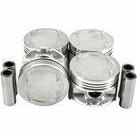 Jeu de pistons STD (75,00 mm) (PM5) DNJ Honda
