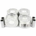 Zuiger set +0.50mm (84.50mm) (P3F/B20B) DNJ Honda