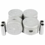 Piston set +1.00mm (76.00mm) (PG6) DNJ Honda