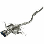 Catback exhaust system stainless steel Legamax Premium HKS Honda