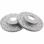 Vordere Bremsscheiben (262 mm / 4 x 100) &ndash; gebohrt Brakemax Honda