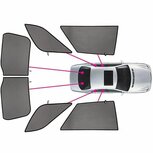 Stores pare-soleil du montant B Privacy Shades Honda