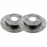 Hintere Bremsscheiben (260 mm / 4 x 114,3) &ndash; gebohrt Brakemax Honda