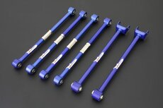 zijarm + draagarm onder achterzijde (gelagerde bussen) TOYOTA COROLLA&#039;93-00+ Hardrace