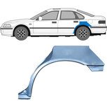 Links Reparaturblech f&uuml;r Heckfl&uuml;gel Honda Accord