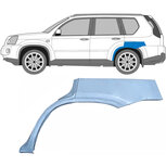 Gauche Panneau de r&eacute;paration d&#039;aile arri&egrave;re Nissan X-Trail