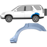 Links Reparaturblech f&uuml;r Heckfl&uuml;gel Honda CRV