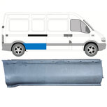 Rechter Reparatiepaneel aan de zijkant Nissan Interstar Opel Movano Renault Master