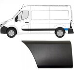 Linker Achterspatbord zijbekleding achter het wiel Nissan Interstar Opel Movano Renault Master