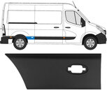 Rechter Achtervleugel zijbekleding met lamp Nissan Interstar Opel Movano Renault Master