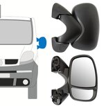 Left Electric wing mirror Nissan Primastar Opel Vivaro Renault Trafic