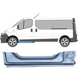 Left Sill repair panel  Nissan Primastar Opel Vivaro Renault Trafic