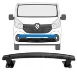 Renfort de pare-chocs avant Nissan NV 300 Opel Vivaro Renault Trafic Fiat Talento