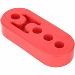 Uitlaatophangrubber verlengd - rood SRS