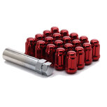 M12x1.5 Wheel nuts Red JR-Wheels JN2