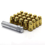 M12x1.5 Wheel nuts Gold JR-Wheels JN2