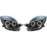 Headlights Angel Eyes Toyota Yaris 06-09