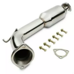 200-Zellen-Edelstahlkatalysator mit hohem Durchfluss SRS Honda Civic Type R