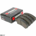 Bremsbel&auml;ge hinten DS1.11 Honda Suzuki Swift 1.6 Ferodo
