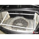 Rear Strut Brace 4 Points White Steel Mitsubishi Lancer Evolution Ultra Racing