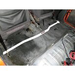 Central Floor Bar 2 Points White Steel Suzuki Swift Ultra Racing