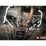 Side Bars 2 Points White Steel Toyota MR2 Ultra Racing