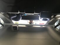 Domstrebe 2-Punkt C-S&auml;ule Wei&szlig; Stahl Honda Jazz Ultra Racing
