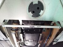 Avant support de traverse en acier blanc Toyota Supra Ultra Racing