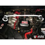 Front Strut Brace 2 Points White Steel Lexus Toyota Ultra Racing