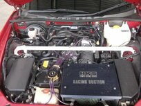 Front Strut Brace 2 Points White Steel Mazda RX-8 Ultra Racing