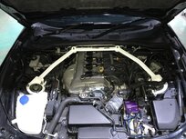 Voor Veerpootbrug 4 Points Wit Staal Mazda MX-5 Ultra Racing