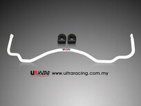 Rear Stabilizer Bar White 23mm Steel Mitsubishi Lancer Evolution Ultra Racing