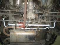 Rear Stabilizer Bar White 23mm Steel Nissan X-Trail Ultra Racing