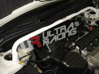 Vorne Domstrebe Wei&szlig; Stahl Honda Civic Ultra Racing