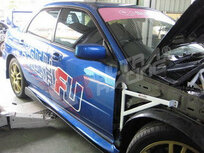 Vleugel Beugel 3 Points Wit Staal Subaru Impreza Ultra Racing