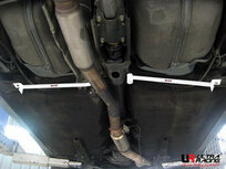 Rear Side Bars 2 Points White Steel Subaru Impreza Ultra Racing