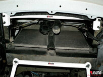 Avant support de traverse 2 points en acier blanc Honda S2000 Ultra Racing