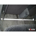 Barre de plancher centrale 2 points en acier blanc Honda Accord Ultra Racing