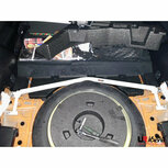 Rear Strut Brace 2 Points White Steel Subaru Forester Impreza Ultra Racing