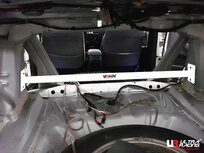 Barre de jambe de force arri&egrave;re 2 points en acier blanc Honda Accord Ultra Racing