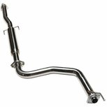Stainless steel intermediate silencer SRS Honda Del Sol